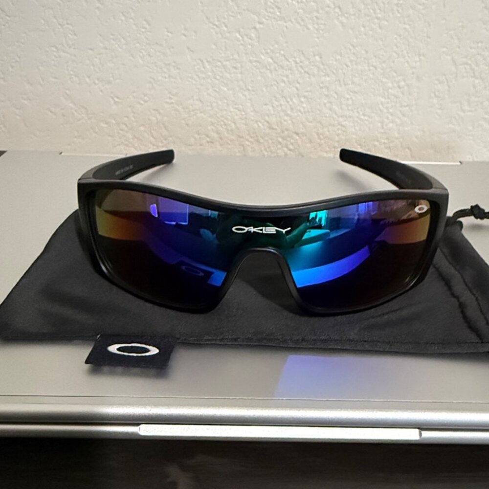 Oakley Fuel Cell Blue Reflective Lenses